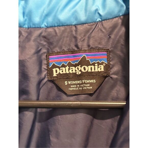 Patagonia Classic Nano Puff Quilted Bayou Blue Jacket Women's Small - Picture 4 of 15